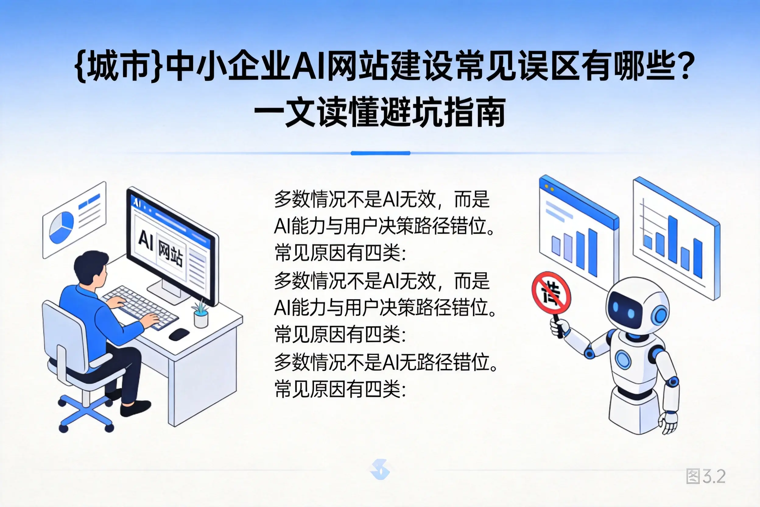 黑河中小企业AI网站建设常见误区有哪些?一文读懂避坑指南