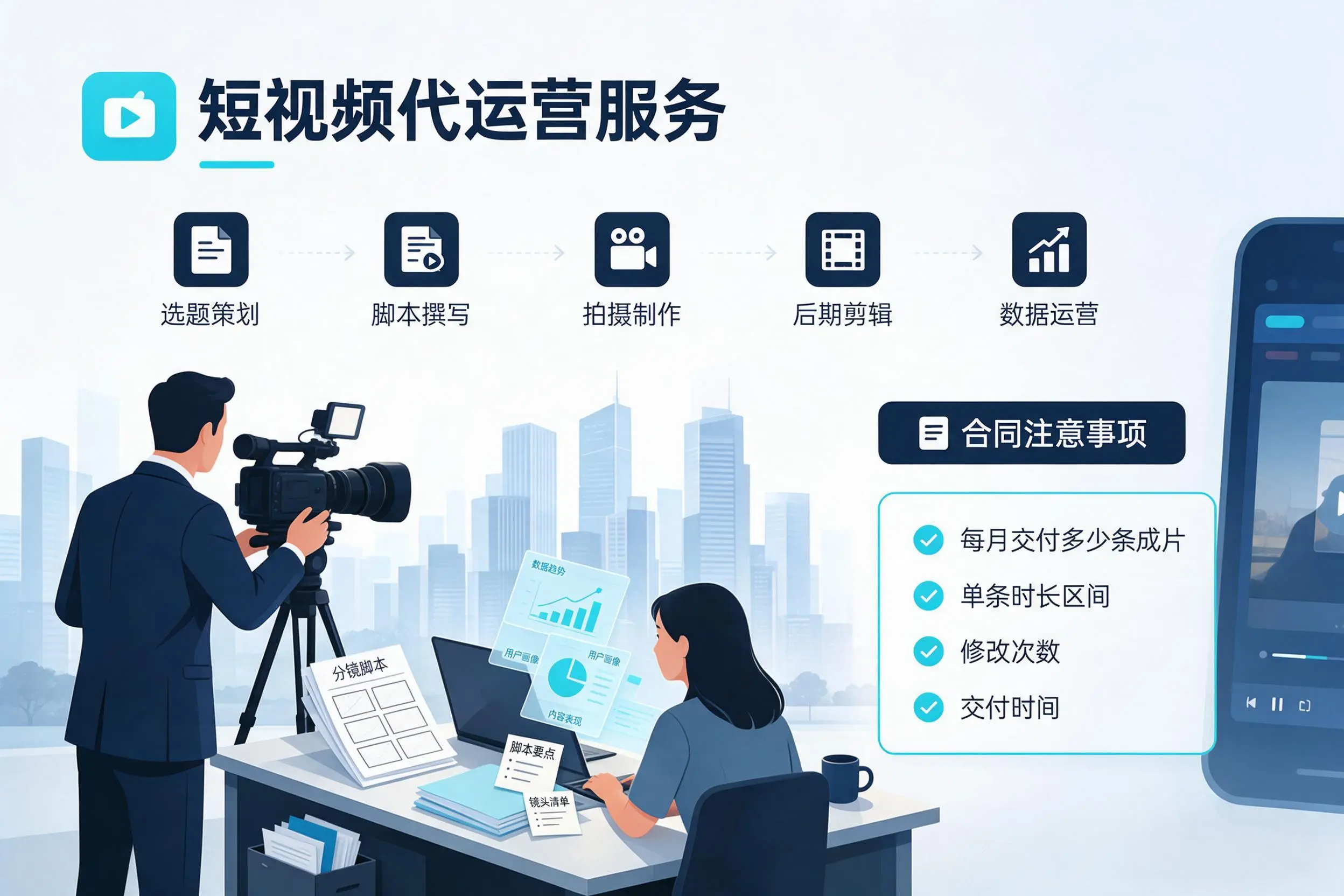 短视频代运营包含哪些服务？黑河企业常见问题科普