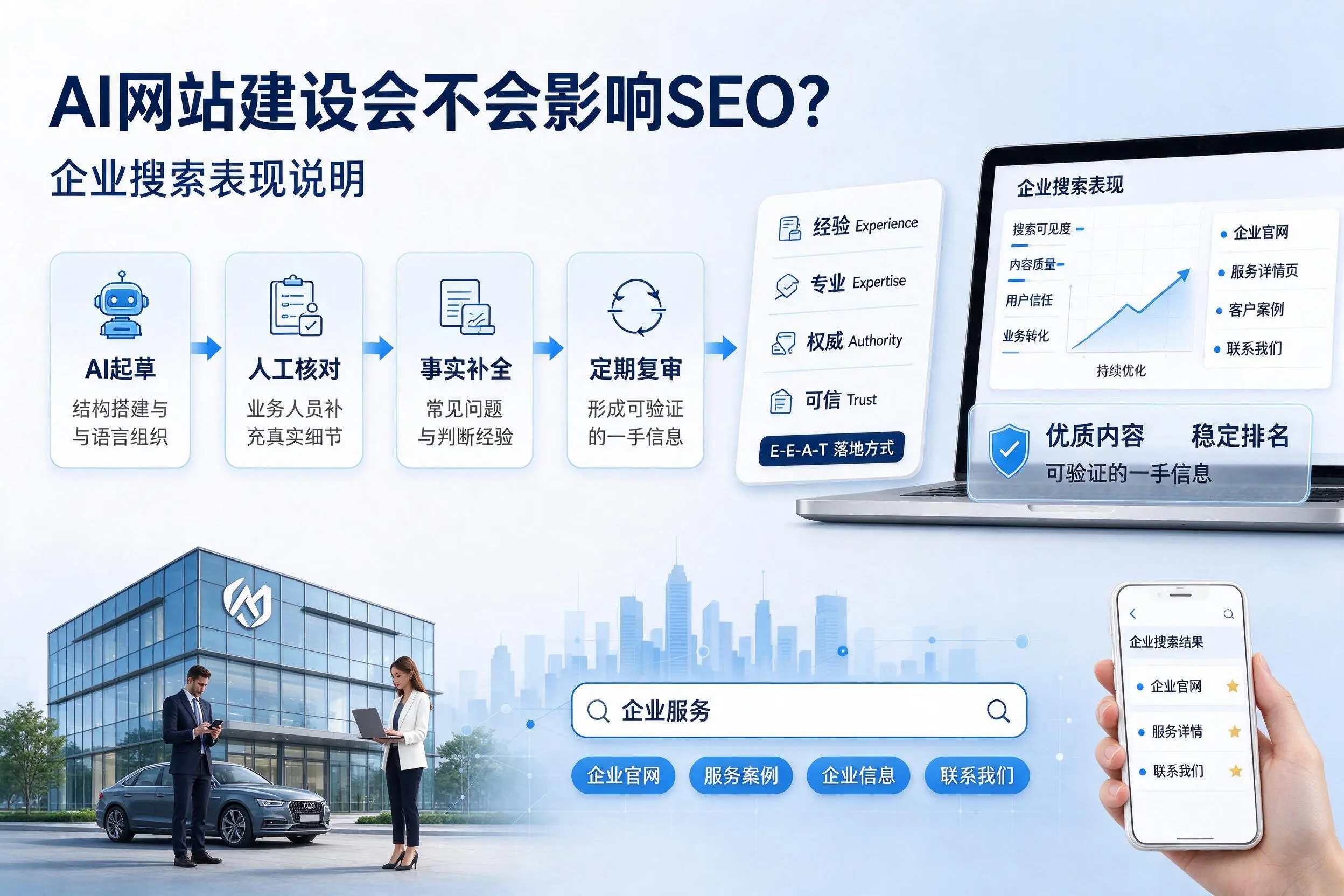 AI网站建设会不会影响SEO?黑河企业搜索表现说明