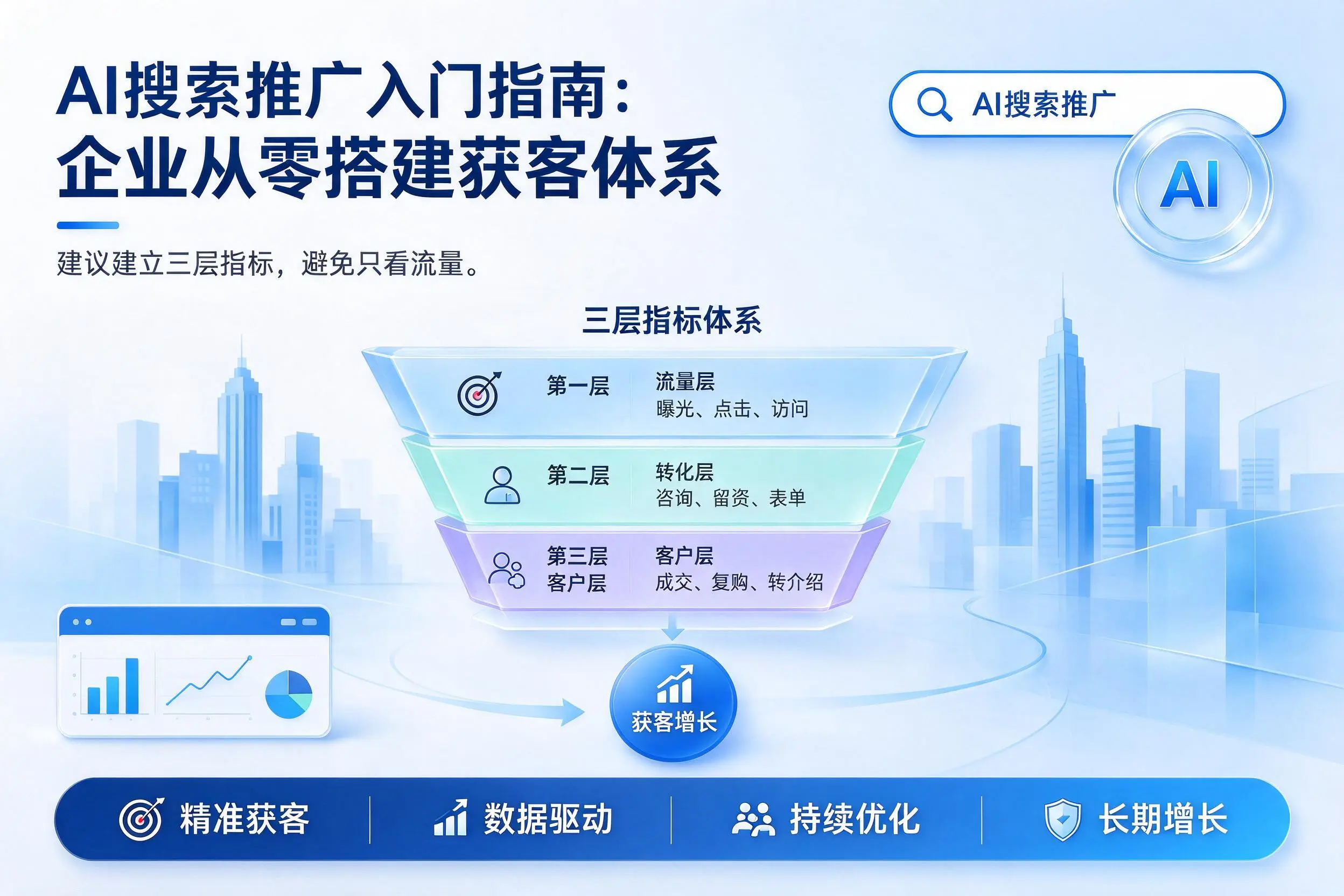 AI搜索推广入门指南：黑河企业从零搭建获客体系